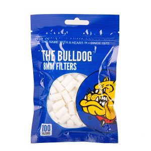 Cigarrettfilter Bulldog  blue Filter 8mm