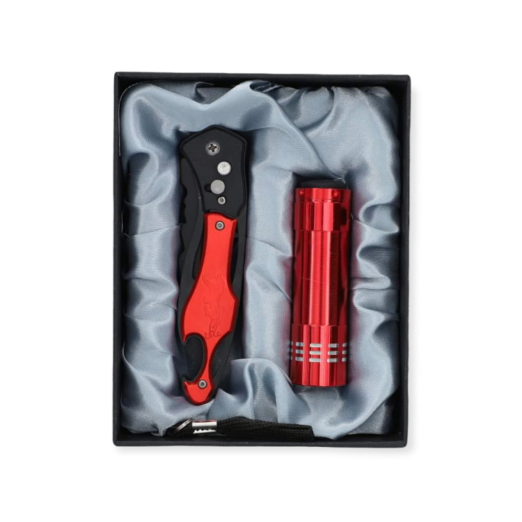 Presentask fickkniv lampa