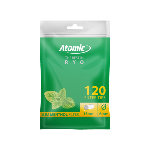 Atomic Filter Slim Menthol 120