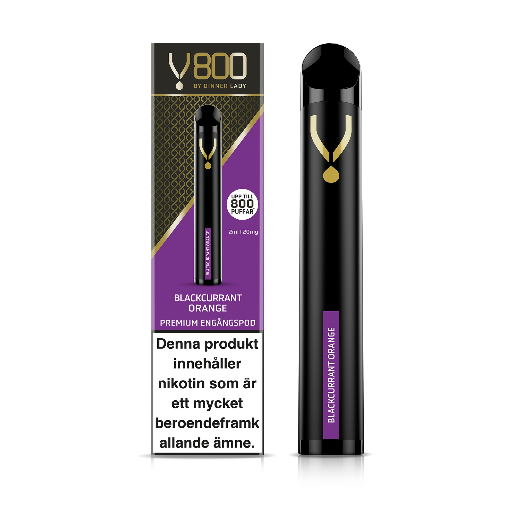 Blackcurant Orange l Dinner Lady V800