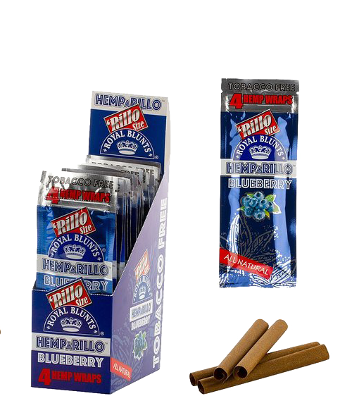 Royal Blunts Blueberry Hemp 4 pack