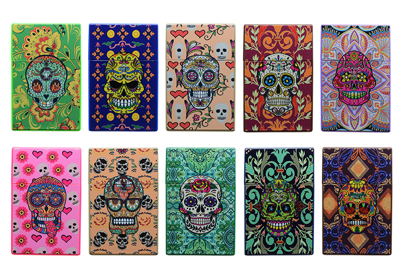Etui Kort Plast “La Catrina”