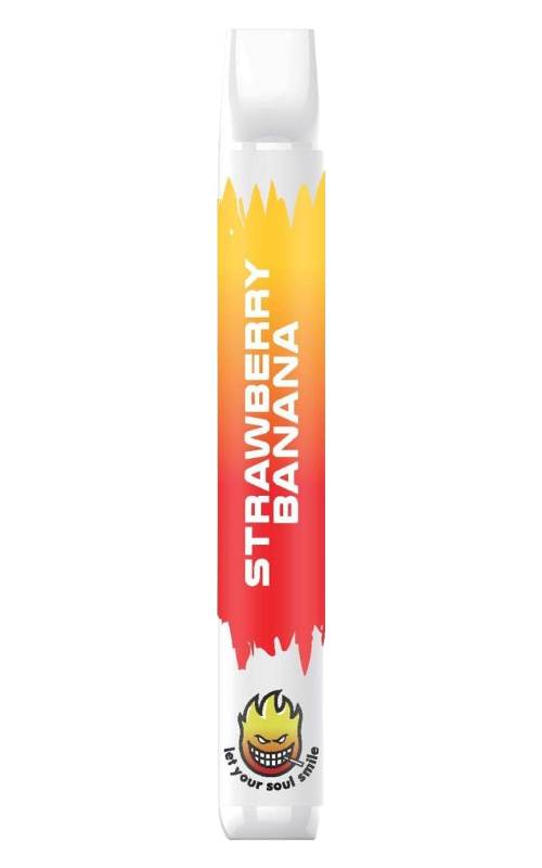 Vapesoul 800 Puff 2ml 20mg “Strawberry Banana”