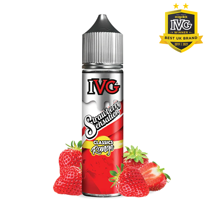 Strawberry Sensation (50 ml, Shortfill) IVG Classics