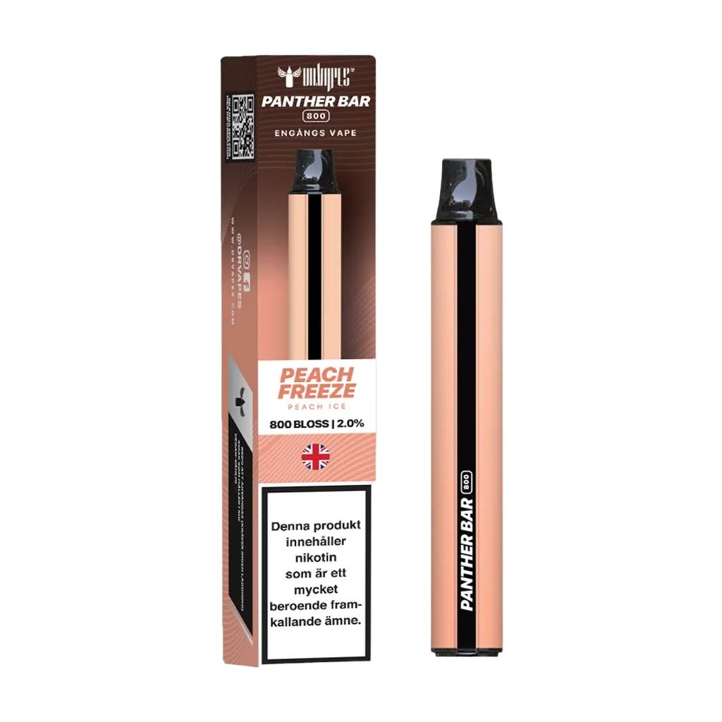Panther Bar 800 Peach Ice
