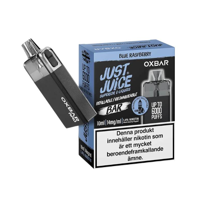 Just Juice Oxbar | Blue Raspberry | 2ml 14mg