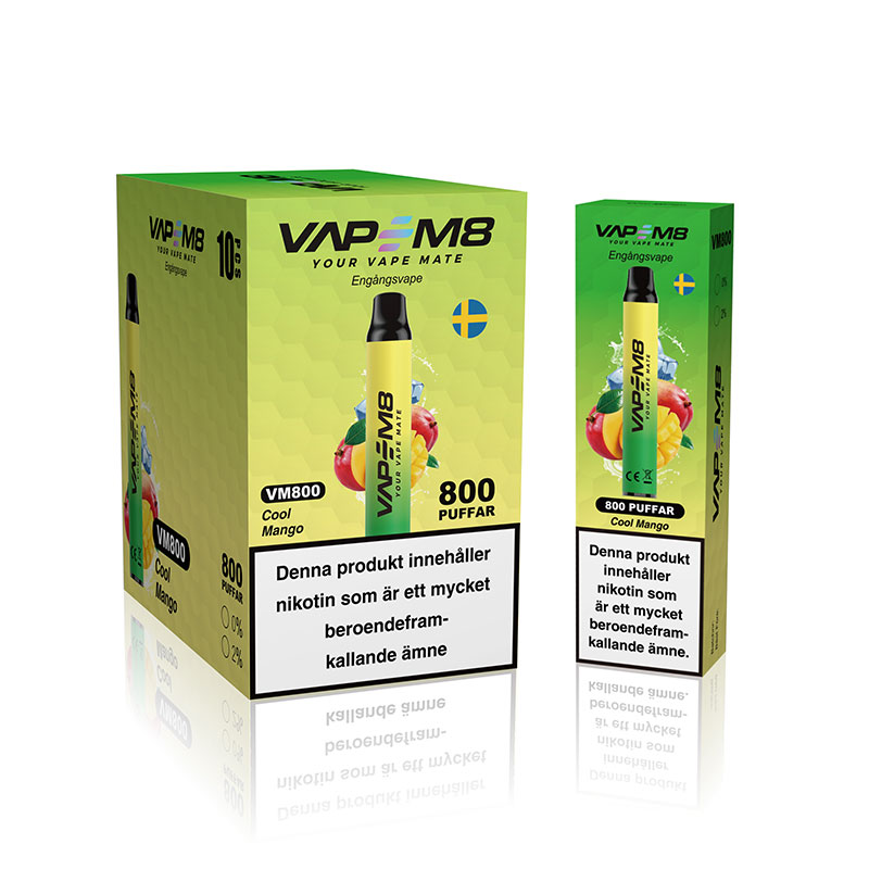 VapeM8 VM800 Cool mango 20 mg