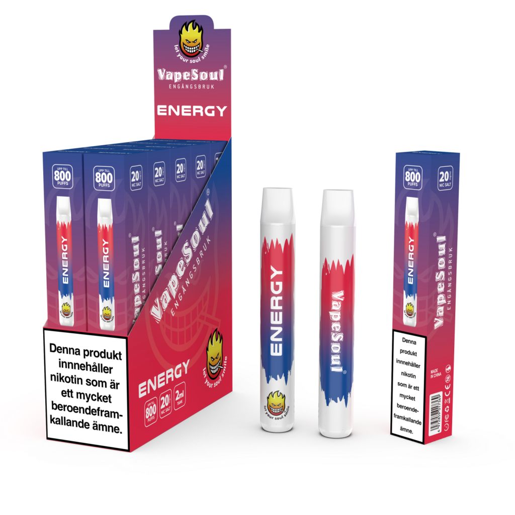 Energy Vapesoul 2ml 20mg