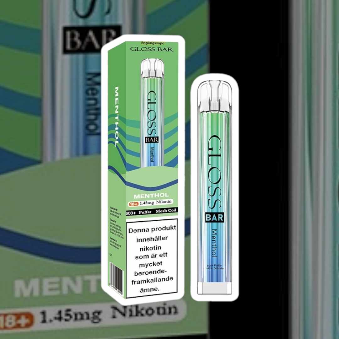 Gloss Bar Mesh Menthol 14.5mg